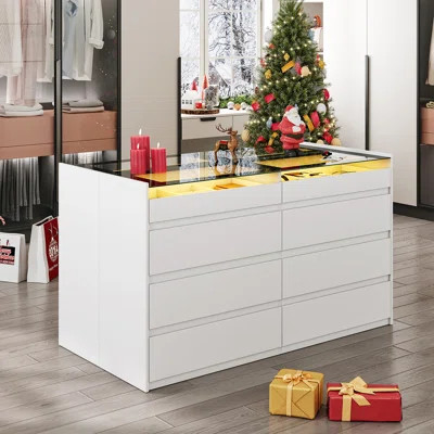 Closet Island With 16 Drawers | Wayfair North America