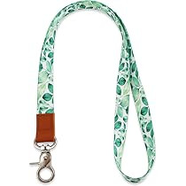 HONZUEN Long Neck Leather Lanyard with Metal Ring, Sturdy Durable Lanyard Neck Strap, Women Men ID B | Amazon (UK)