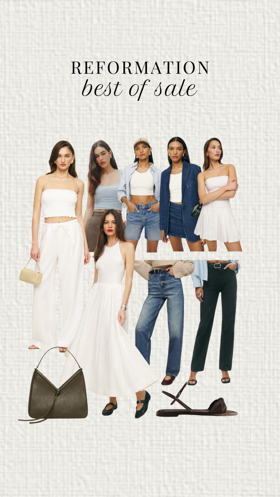 Some of my favorite finds from the Reformation Sale, all up to 70% off!

#LTKsalealert #LTKU #LTKstyletip