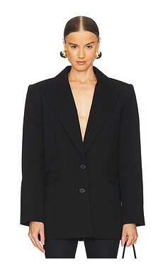 SER.O.YA Sophia Blazer in Black from Revolve.com | Revolve Clothing (Global)