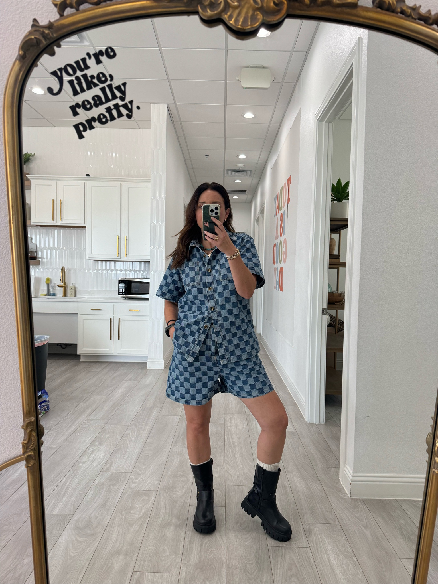 Love this checkered denim OOTD what a fun look and such a statement! I can’t wait to keep wearing it as a set and separates! Find it on Amazon!

#LTKBeauty #LTKFallSale #LTKStyleTip