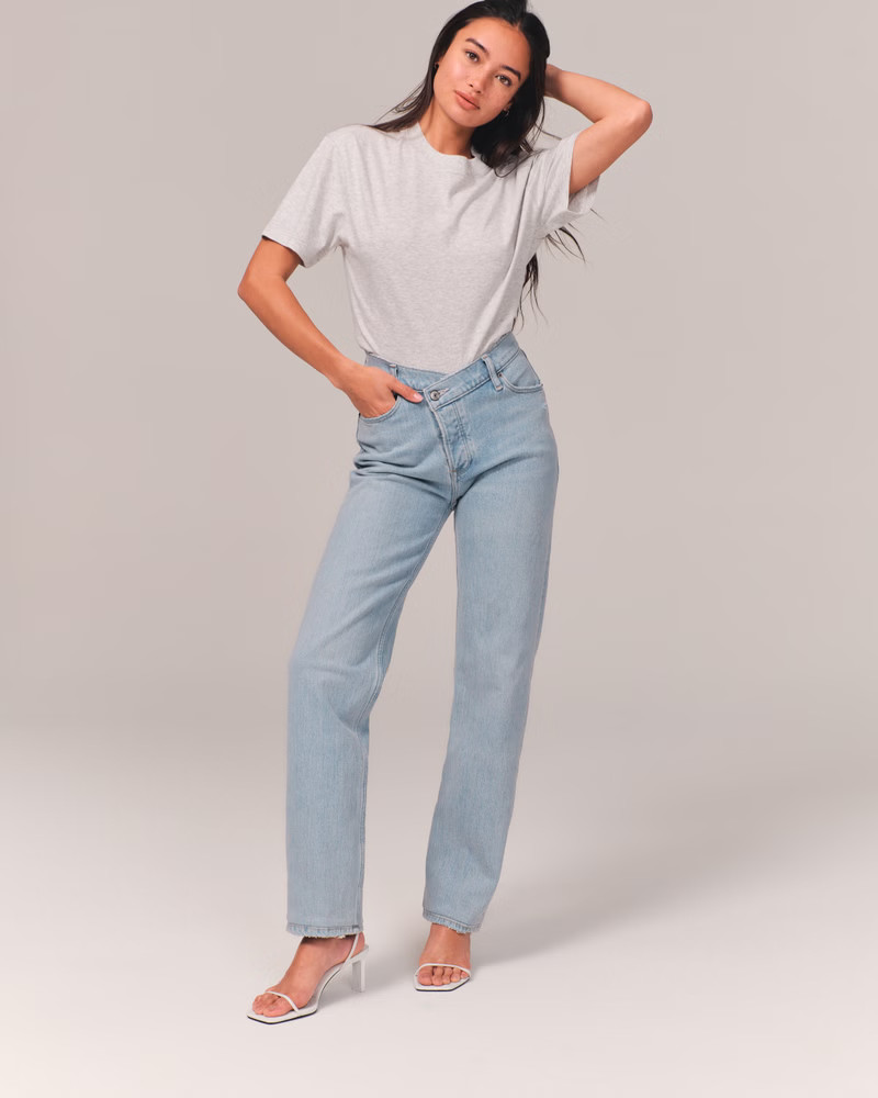High Rise Dad Jean | Abercrombie & Fitch (US)