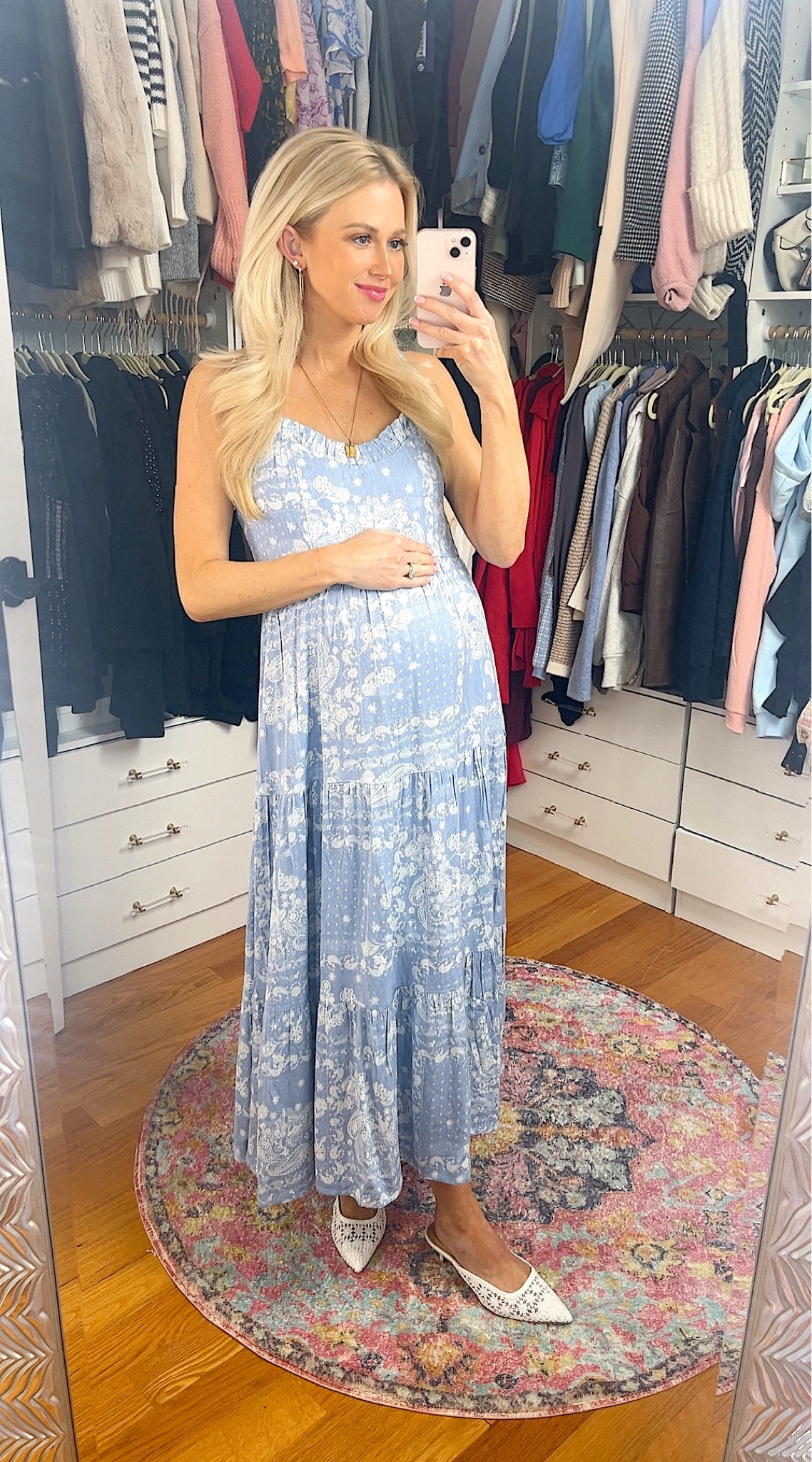 Third Trimester Spring Dresses 💕 runs true to size  

#LTKShoeCrush #LTKSaleAlert #LTKBump