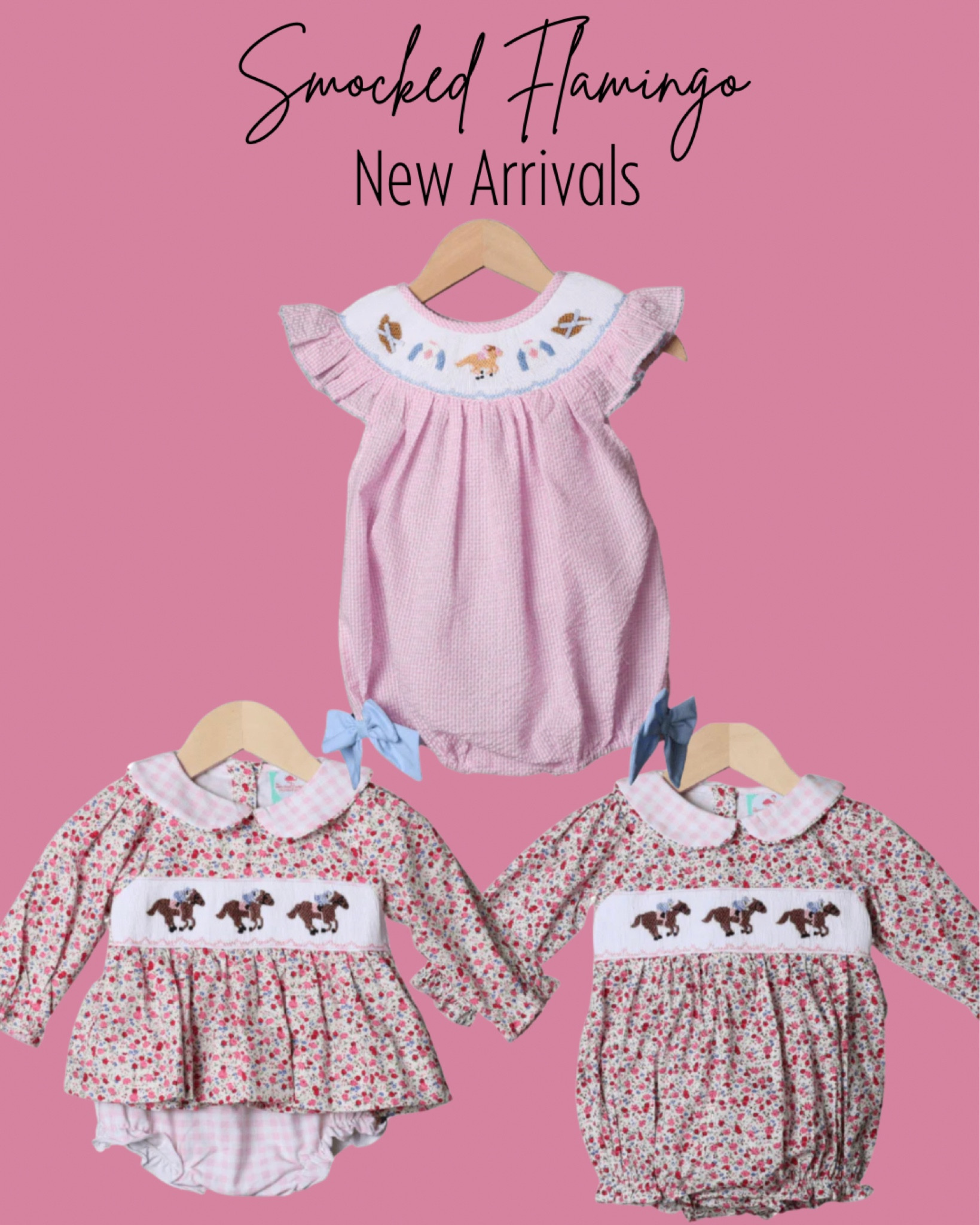 Derby baby | baby girl clothing | baby girl derby outfit | horse race | spring fashion | spring new arrivals | smocked baby clothing | spring outfit 

#LTKkids #LTKbaby #LTKfindsunder50