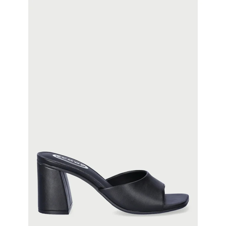 Scoop Women's Block Heel Mule Sandals | Walmart (US)