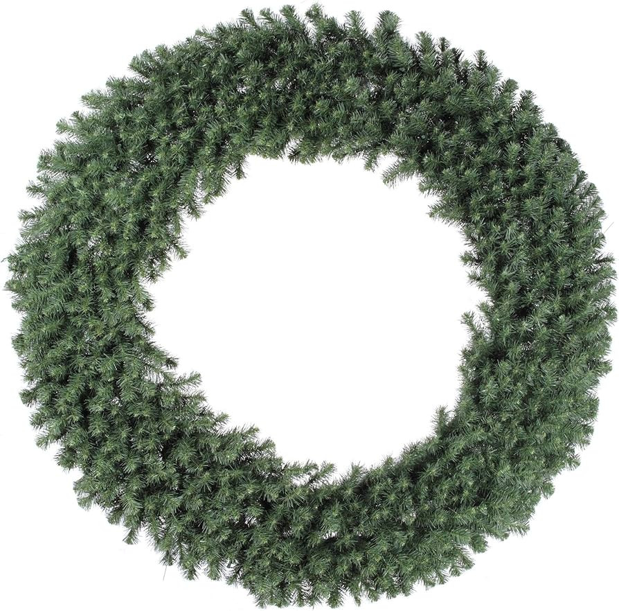 Vickerman 84" Douglas Fir Artificial Christmas Wreath, Unlit - Faux Fir Christmas Wreath - Season... | Amazon (US)