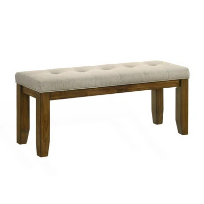 1Pc Tufted Upholstered Bench | Wayfair North America