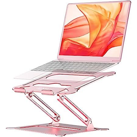 Adjustable Laptop Stand for Desk, Computer Raiser Platform Adjustable (Rose Gold) Gift for her | Amazon (US)