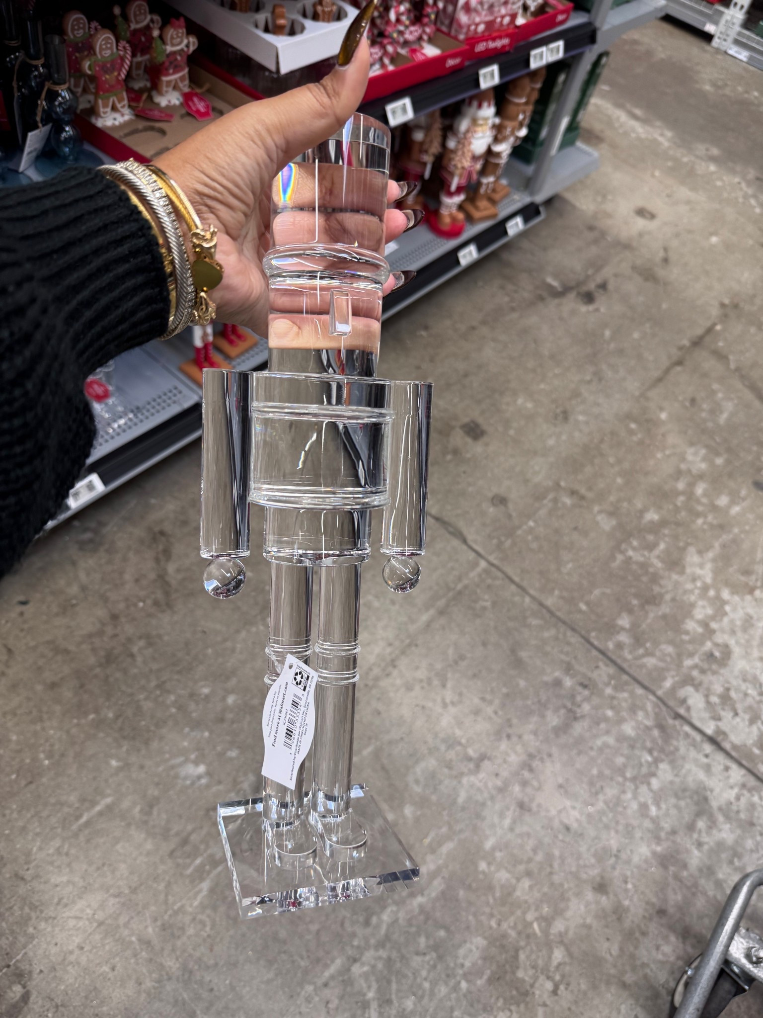 Obsessed with this acrylic nutcracker! Looks like the one from CB2 but half the price! 

#LTKHome #LTKHoliday #LTKSeasonal