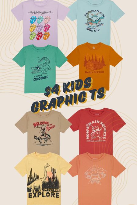 Kid graphic tees from Walmart! All under $4

#LTKFamily #LTKKids