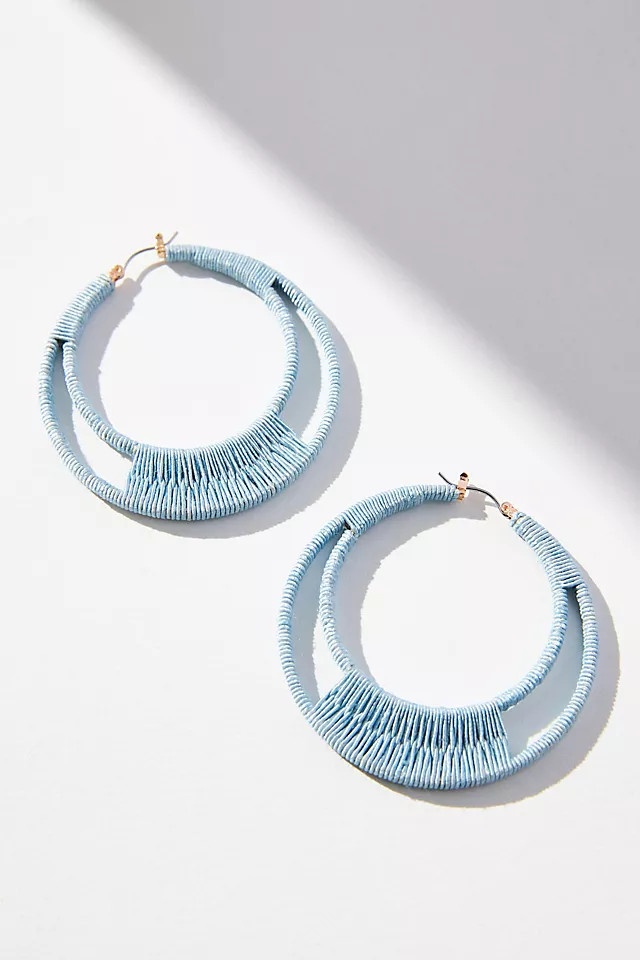 Colorful Wicker Hoop | Anthropologie (US)