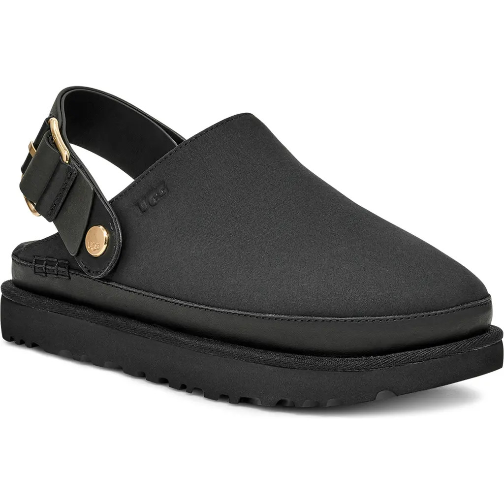 UGG(r) Goldenstar Villa Clog in Black at Nordstrom, Size 9 | Nordstrom