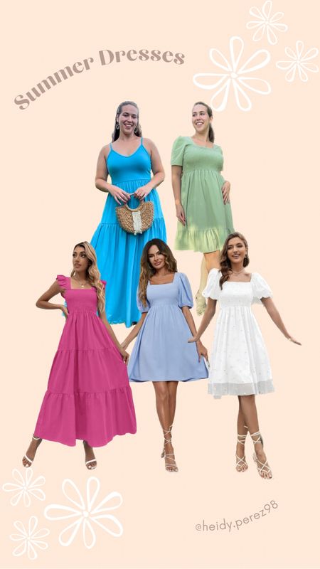 Some dresses I am loving this season (all under $40) ✨🚨

#LTKSeasonal #LTKunder50 #LTKstyletip