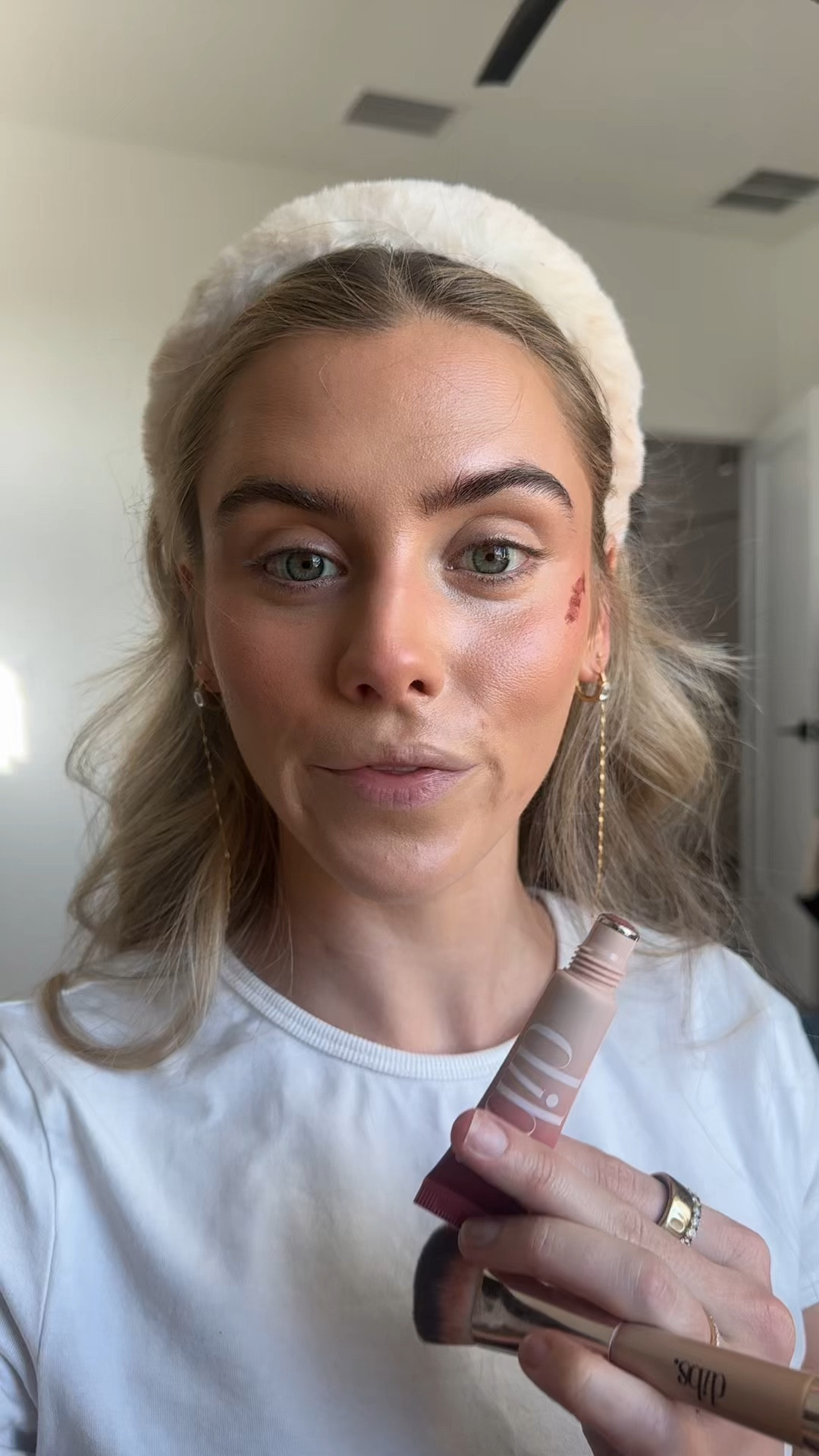 My @DIBS Beauty code is SLOANE! Liquid Blush + Duo Brush Cheek
Full day of wear on your makeup and we're still going to catch you blushing! Color that commits through all your daily commitments - this is your new cheek routine go-to duo.  @dibsbeauty 

#LTKBeauty #LTKselfcare #LTKgrwm
