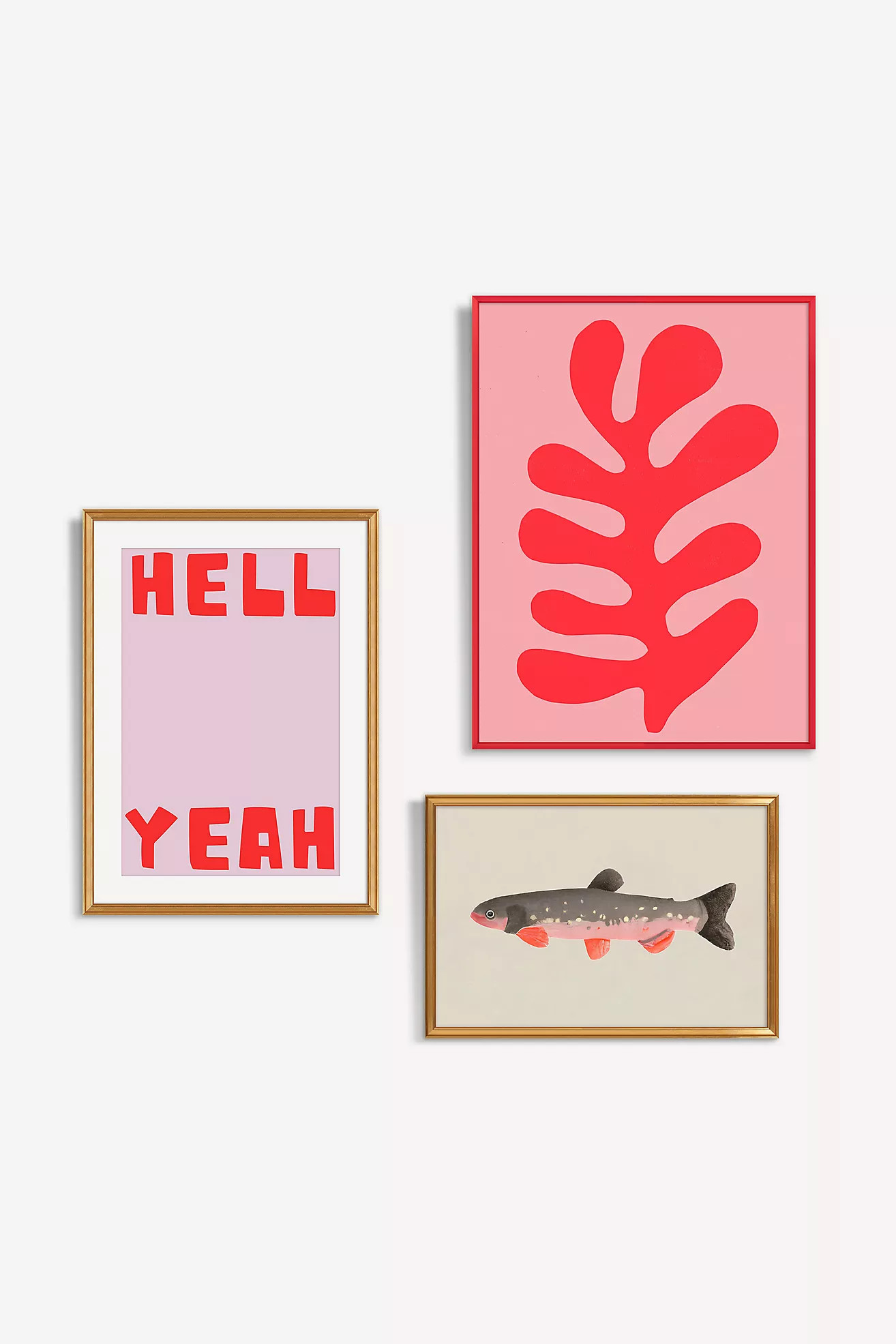 Proud Pink Gallery Wall Art | Anthropologie (US)