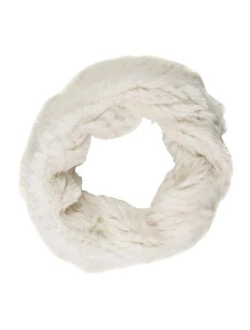 Adrienne Landau Fur Knit Snood | The Real Real, Inc.