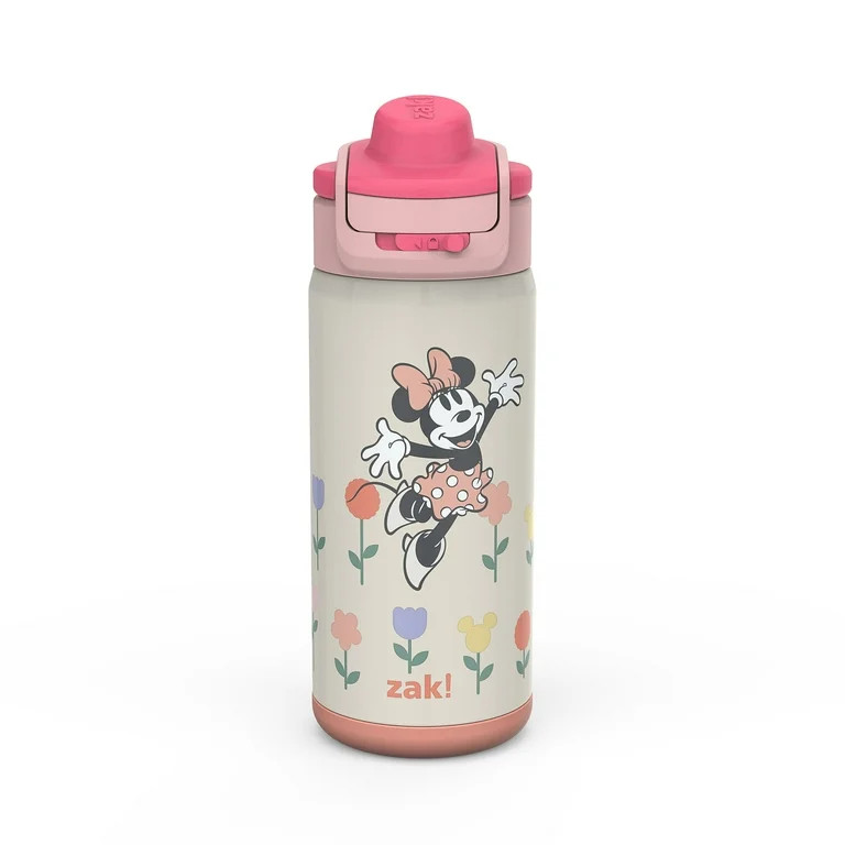 Zak Designs Lincoln 14oz Stainless Steel Double Wall Insulated Water Bottle with Leak-Proof Desig... | Walmart (US)