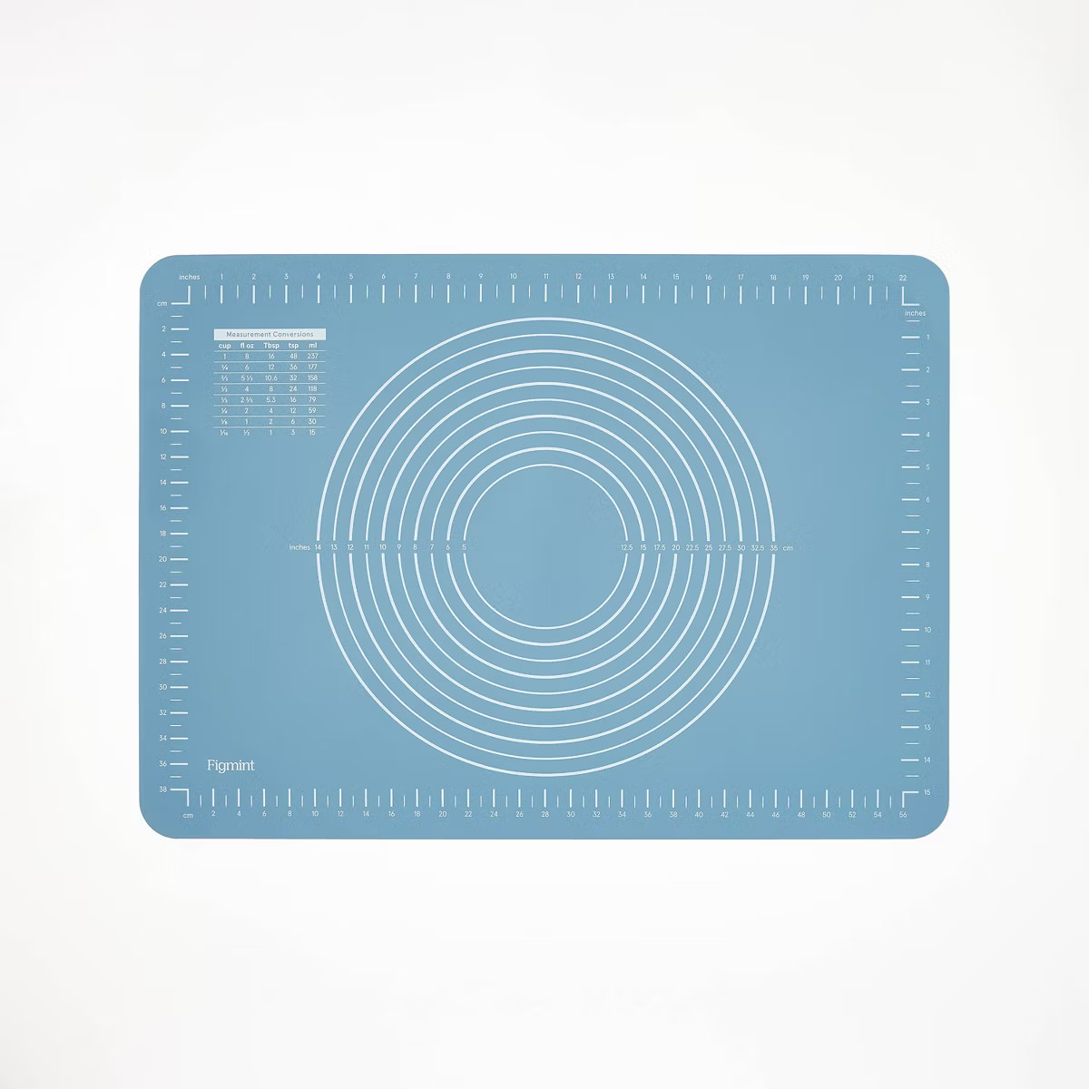 18"x25" Silicone Pastry Mat Blue - Figmint™ | Target
