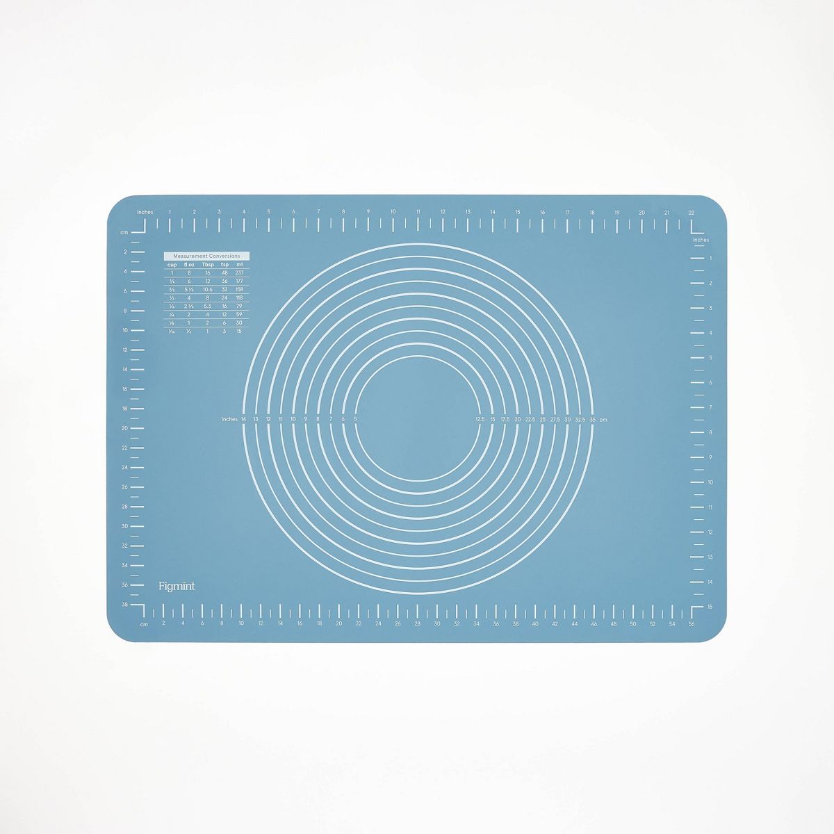 18"x25" Silicone Pastry Mat Blue - Figmint™ | Target