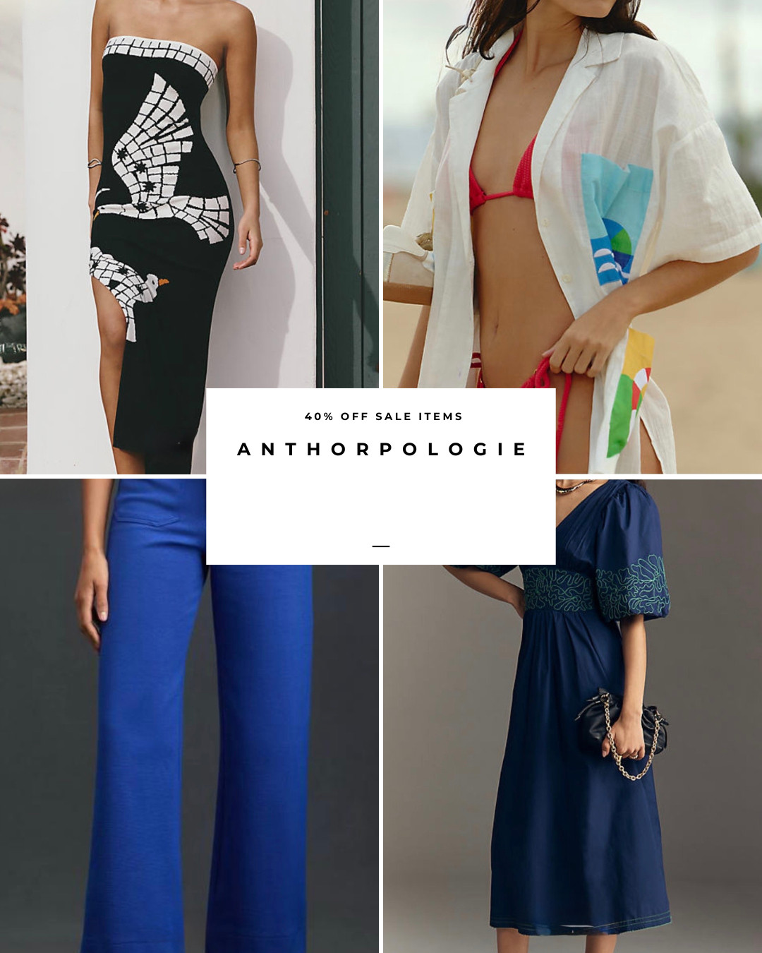 40% off sale items? Yay Anthropologie.

There were so many good options, and from what I saw there were still plenty of sizes available too… which honestly feels rare during a good sale.

The black strapless dress immediately reminded me of Anne Hathaway’s elegant Met Gala style, but the oversized button-down shirt is what’s really calling my name. The fact that it can double as a swimsuit cover-up and still look chic styled with trousers makes it feel like such a versatile summer wardrobe piece.

Basically… my cart is trying to grow again lol. 

 #LTKSeasonal #LTKOver40 #LTKTravel
