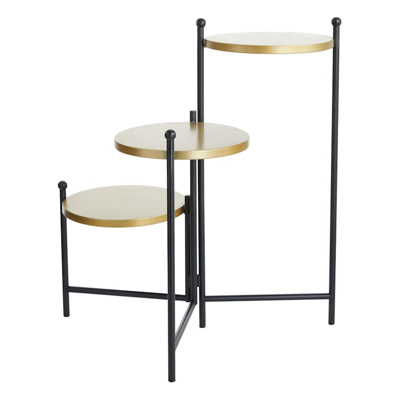 Crosby St. Tiered Bronze Plant Stand | At Home