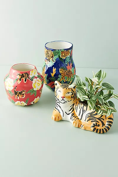 Leah Goren Tiger Vase | Anthropologie (US)
