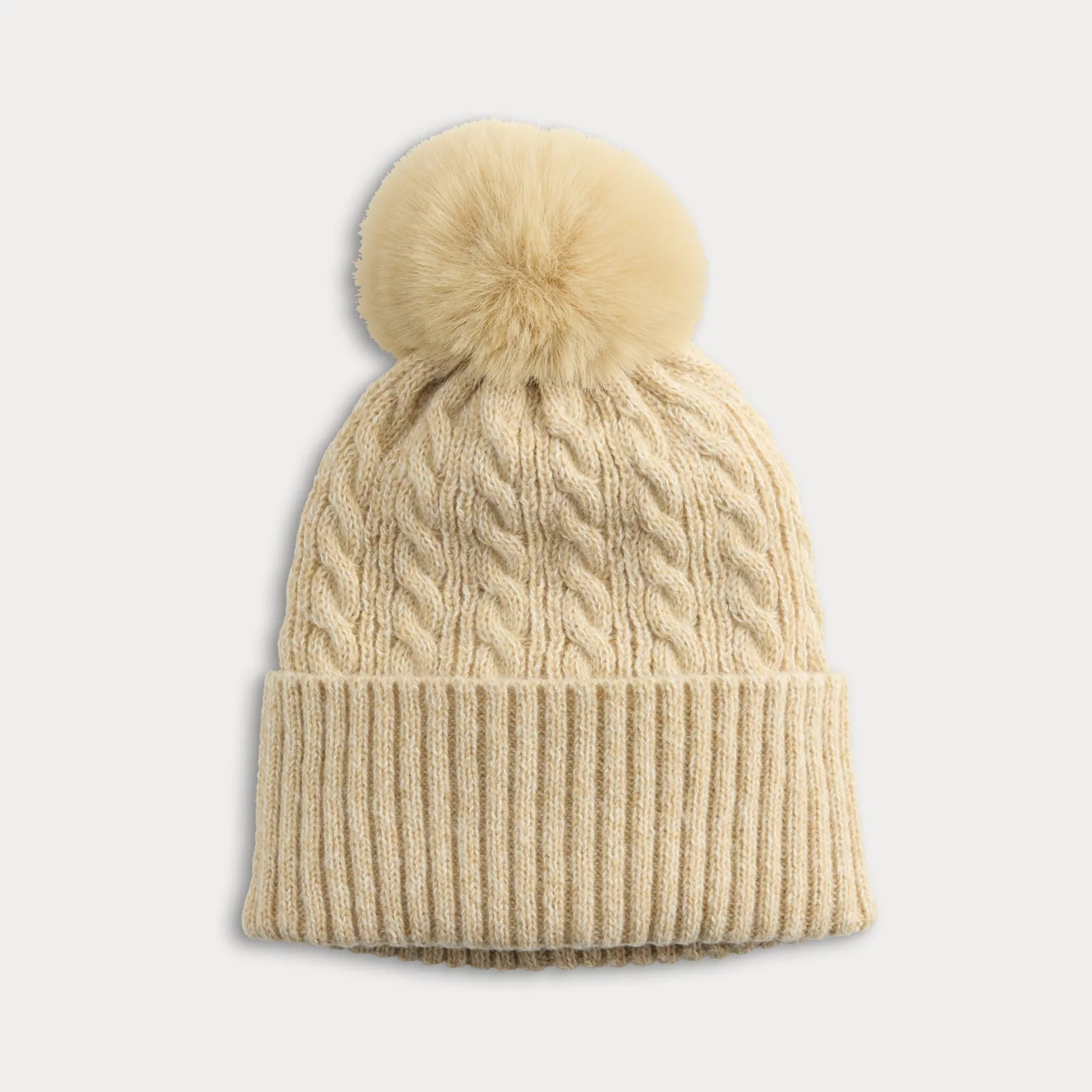 Women's Sonoma Goods For Life® Aspen Cable Beanie | Kohl's
