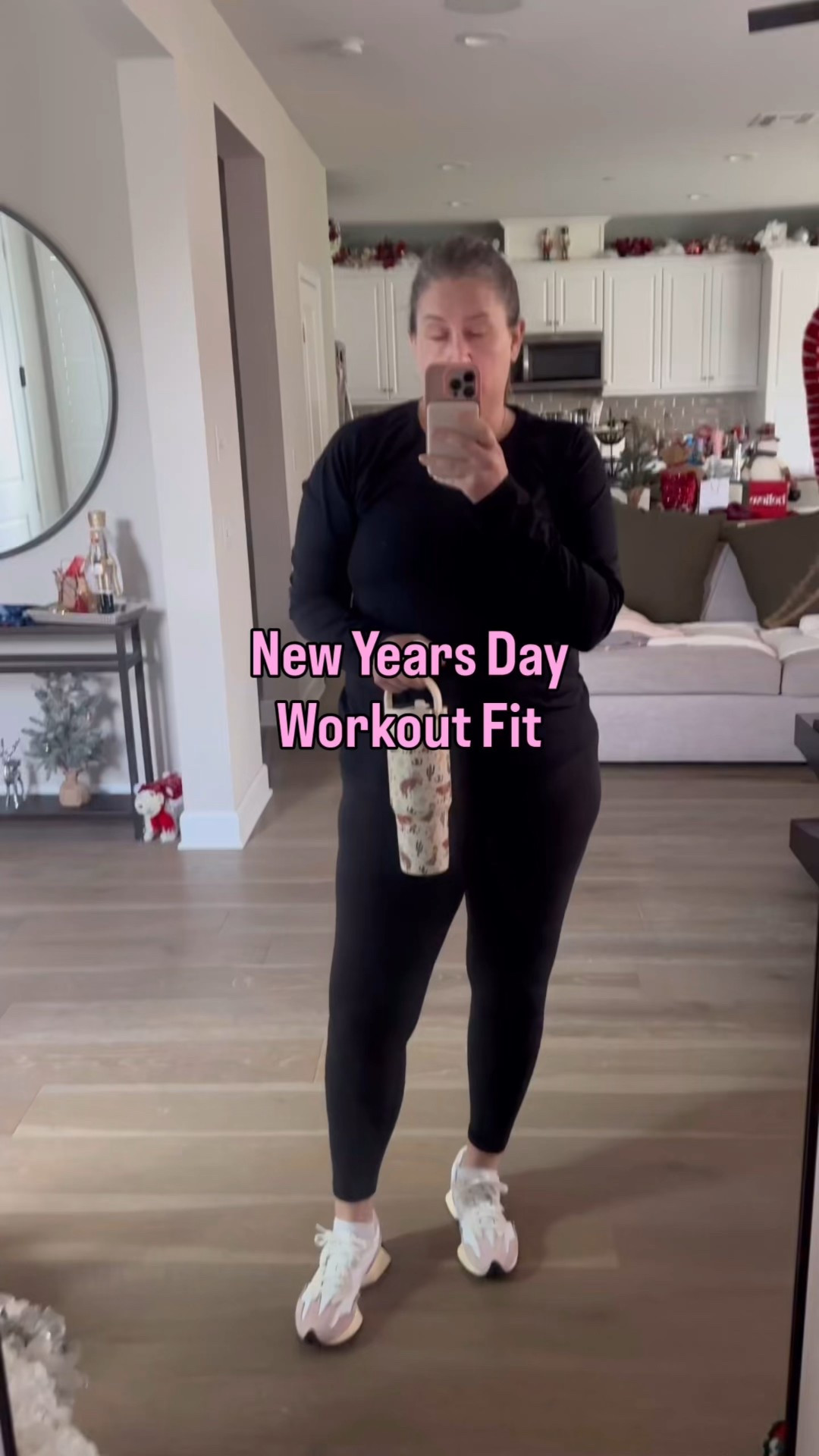 New Year’s Day walk in full stealth mode 🖤. My Cowboy Rodeo @hydrojug is the hydration sheriff keeping me in line. Because someone’s gotta walk off all the holiday treats! 😂 Who else is starting 2024 with steps and sips? Drop your walking goals below! 👇 #NewYearNewWalk #AllBlackOOTD #FashionFitness #Hydrojug #CowboyRodeo

#LTKMidsize #LTKOver40 #LTKActive