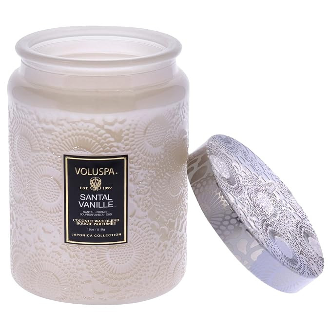 Santal Vanille - Large by Voluspa for Unisex - 18 oz Candle | Amazon (US)