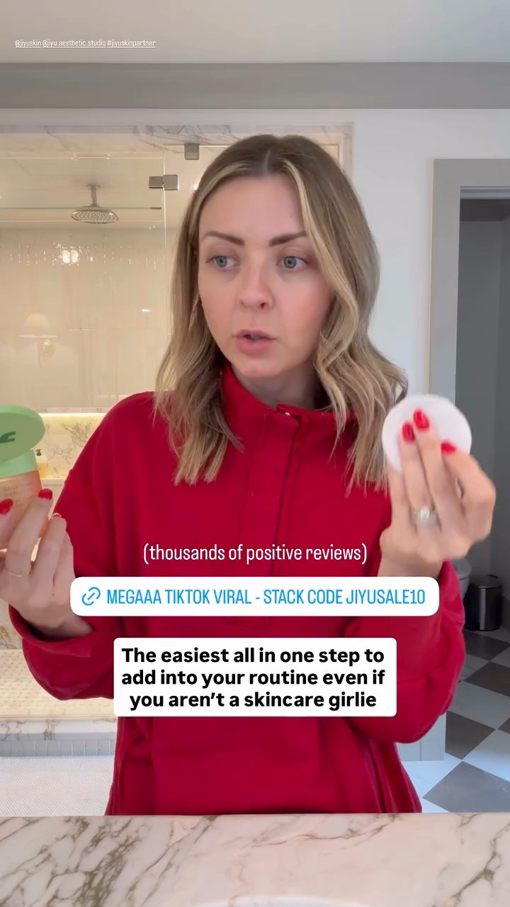 @jiyuskin @jiyu.aesthetic.studio #jiyuskinpartner The easiest all in one step to add into your routine even if you aren’t a skincare girlie (thousands of positive reviews)