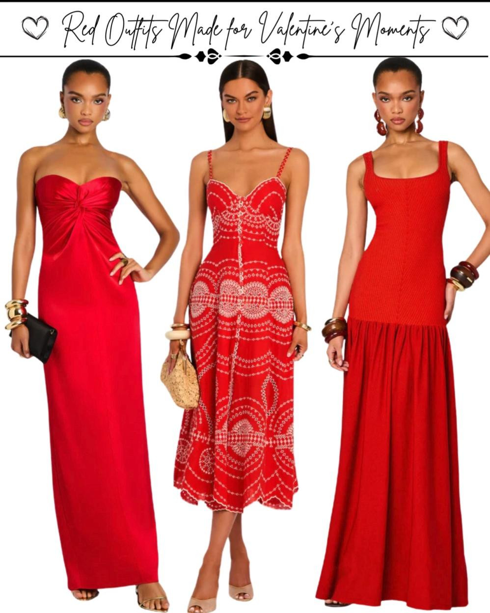 Valentine’s calls for red; bold, romantic, and unforgettable ❤️
From elegant date-night silhouettes to statement reds that turn heads, this edit is all about confidence, love, and a little drama.


#ValentinesLookbook #RedDressEdit
#ValentinesOutfits #DateNightStyle
#LTKValentines #LTKStyle #ShopMyLook #FashionEditLounge 

 #LTKMidsize #LTKPetite #LTKPlusSize