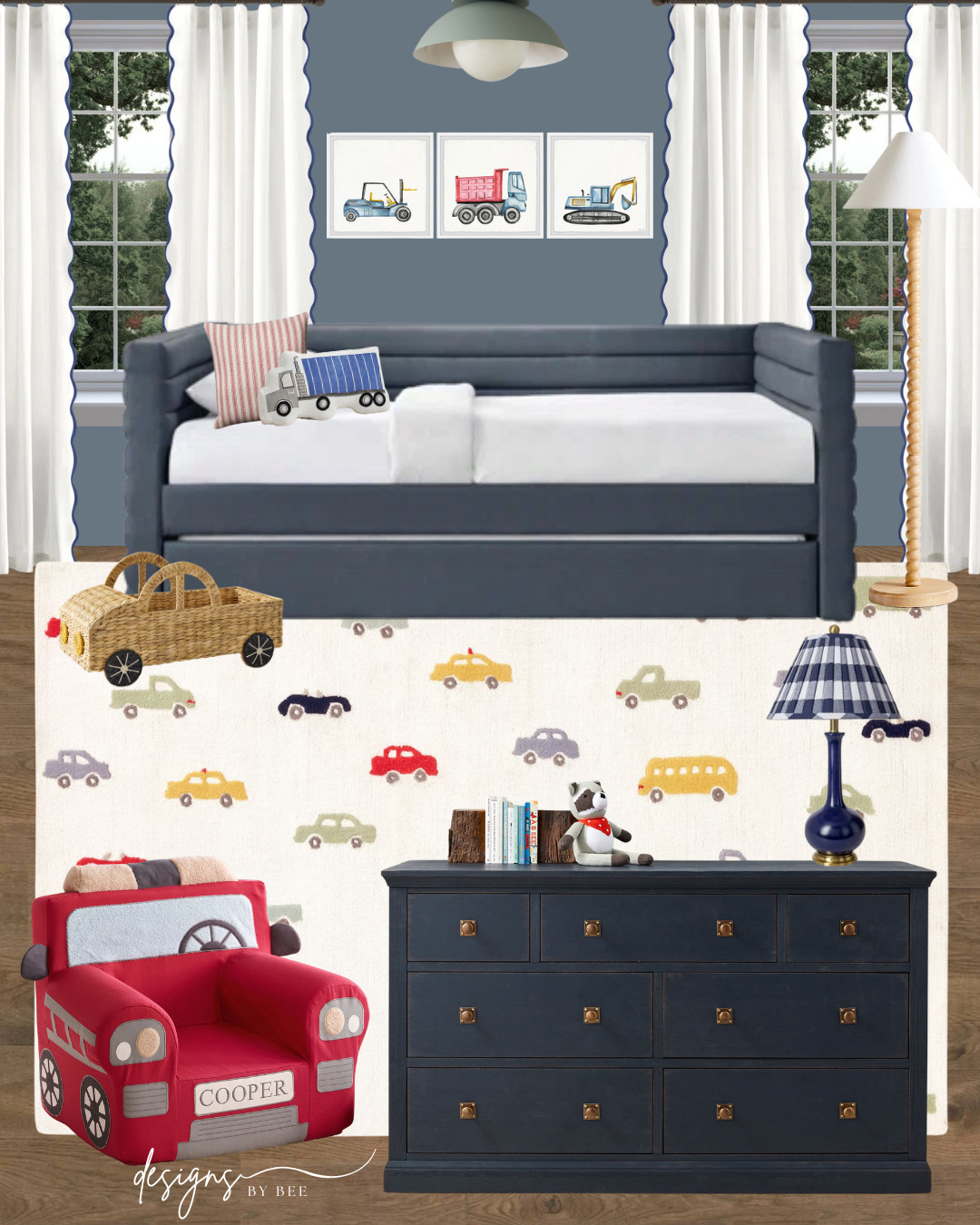 toddler truck bedroom 

 #LTKHome #LTKBaby #LTKKids