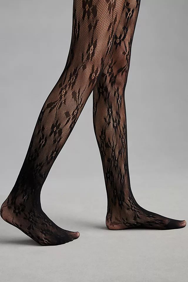 Lace Tights | Anthropologie (US)