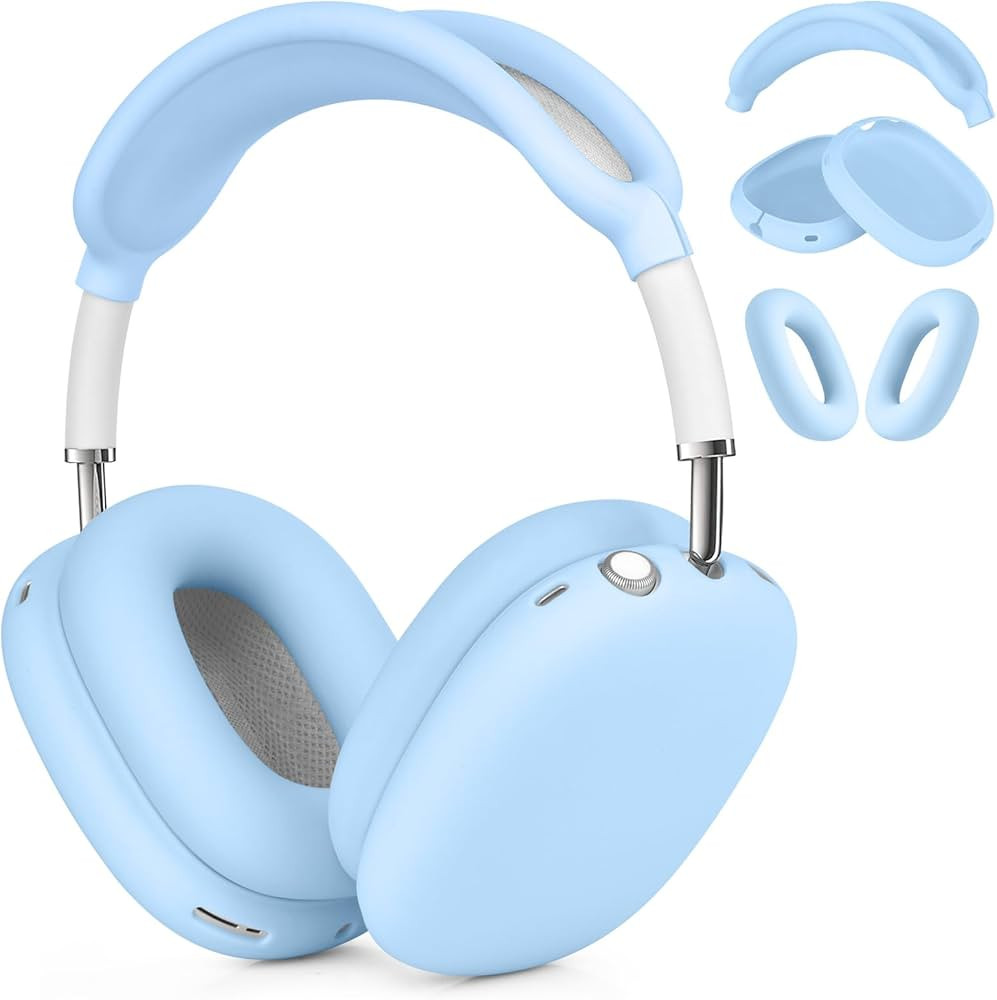 Filoto Case for Airpods Max Headphones, Silicone Cover for Apple Airpod Max,Accessories Cases (Sk... | Amazon (US)