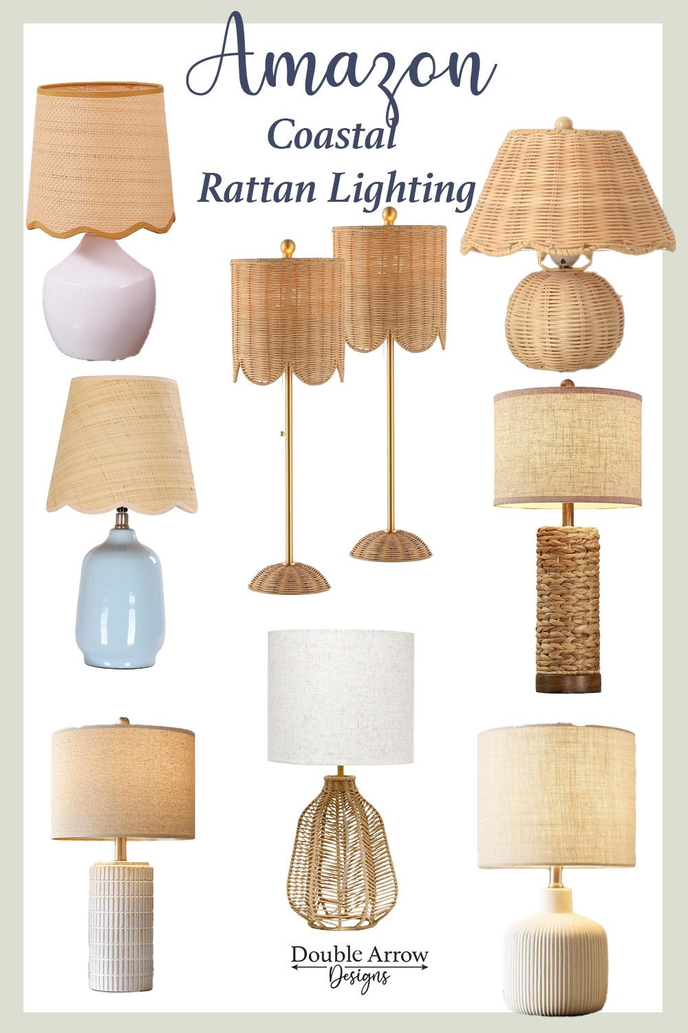 Coastal chic lighting that looks designer without the luxury price tag. These Amazon rattan lamps bring the perfect mix of beach house style, warm texture. And high end coastal decor to your summer home refresh. These finds make any bedroom, living room, or entryway feel elevated, airy and effortlessly curates for summer.

#LTKHome #LTKSeasonal