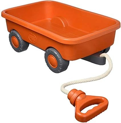 Green Toys Wagon, Orange CB - Pretend Play, Motor Skills, Kids Outdoor Toy Vehicle. No BPA, phtha... | Amazon (US)