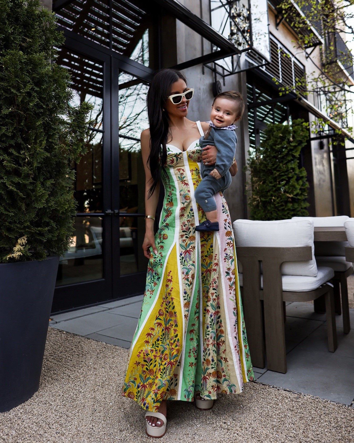 The perfect summer dress that I wore for Mother’s Day
Farm Rio print dress wearing an XXS



#LTKStyleTip #LTKSeasonal #LTKTravel