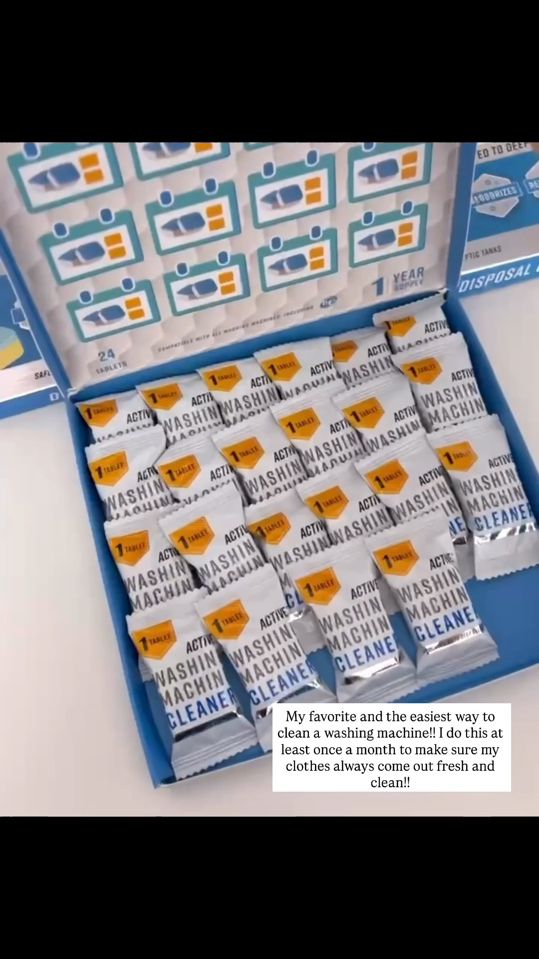 The easiest way to keep your washing machine fresh and clean!!

#LTKSeasonal #LTKHome