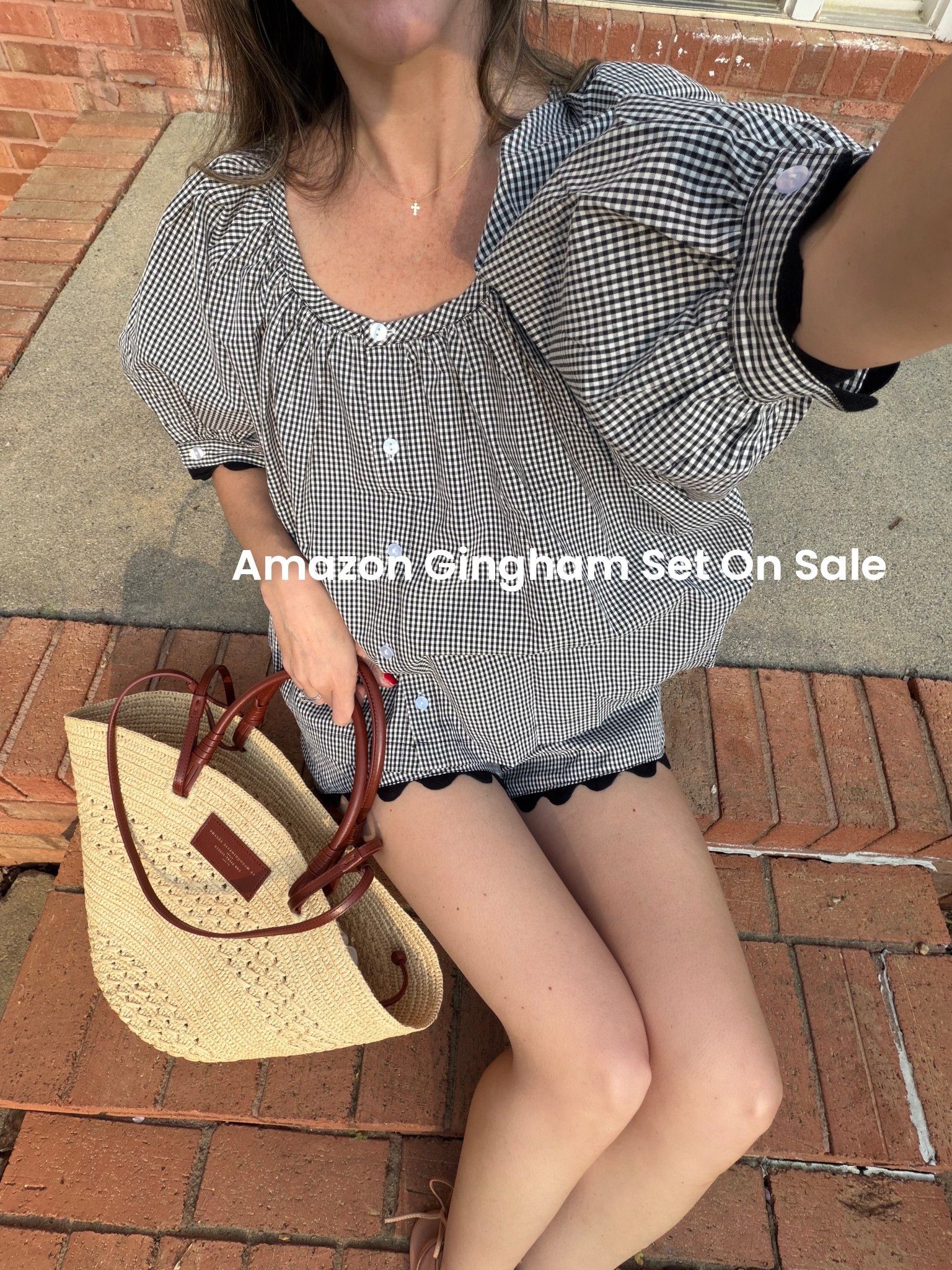 The perfect Amazon gingham set is on sale! 

#amazonspringsale #ltksale 

#LTKSeasonal #LTKmomlife #LTKootd