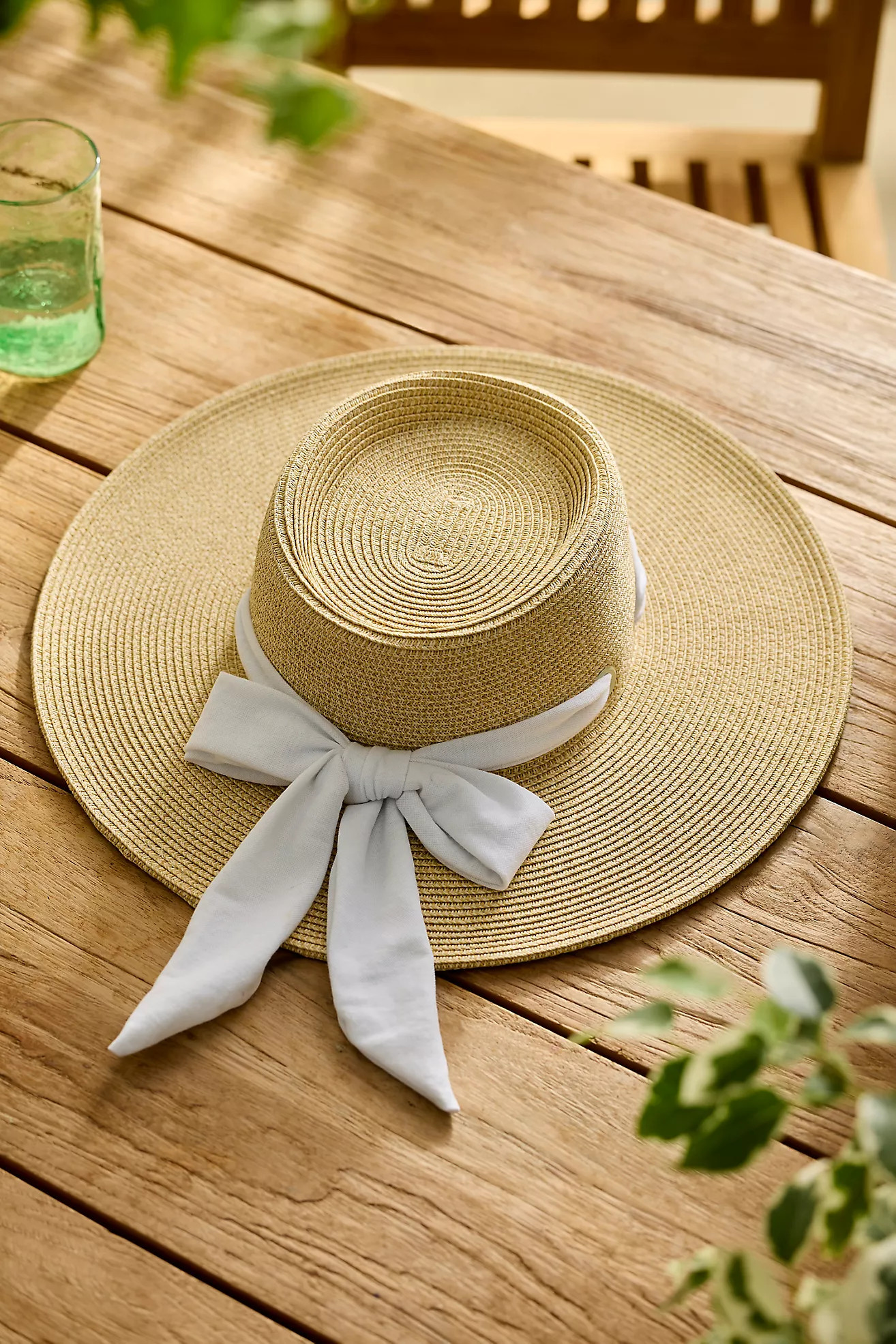 Wide Brim Boater Hat | Terrain