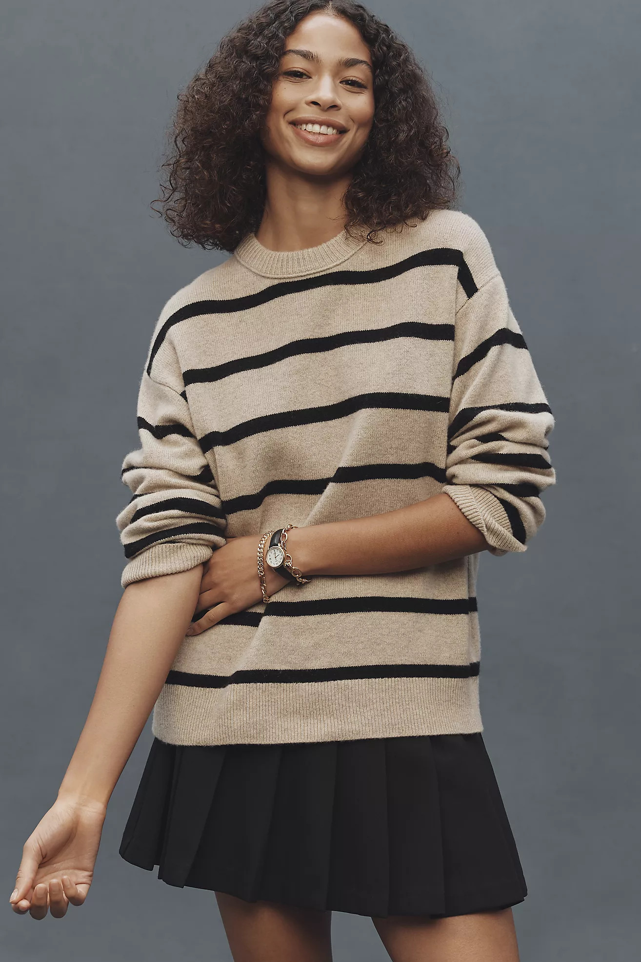Reformation Fabian Crew-Neck Sweater | Anthropologie (US)
