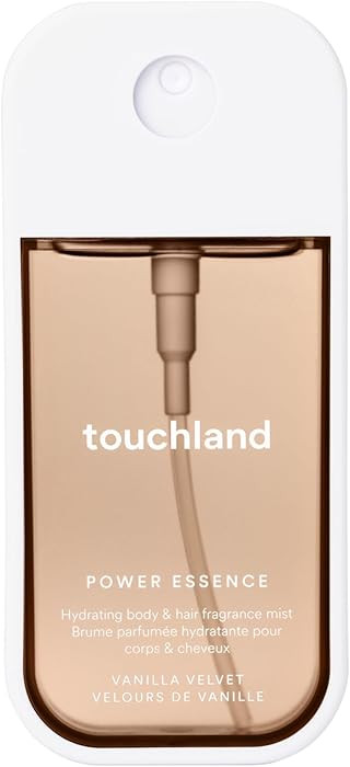 Touchland Hydrating Body & Hair Fragrance Mist, Vanilla Velvet, 2 FL. OZ. Travel Size Body Spray | Amazon (US)