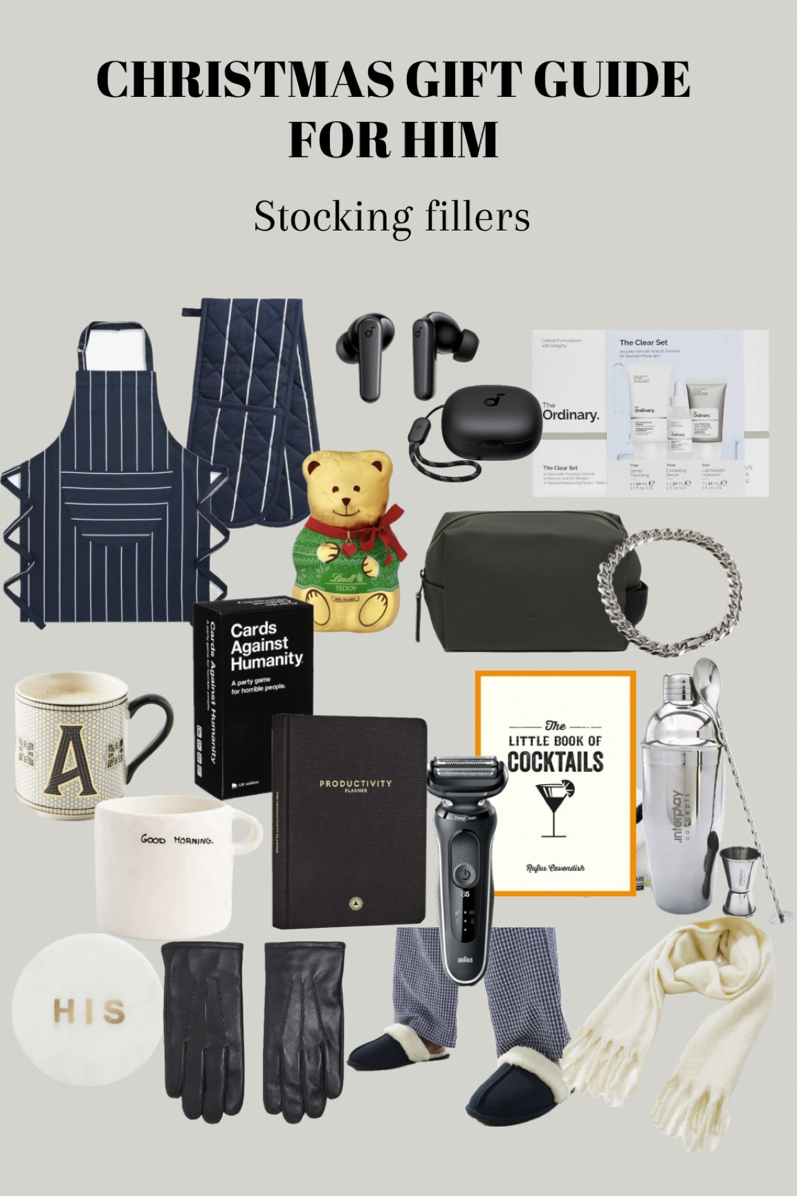 Christmas gift guide for him, stocking fillers 

#LTKgiftguide #LTKuk #LTKCyberWeek