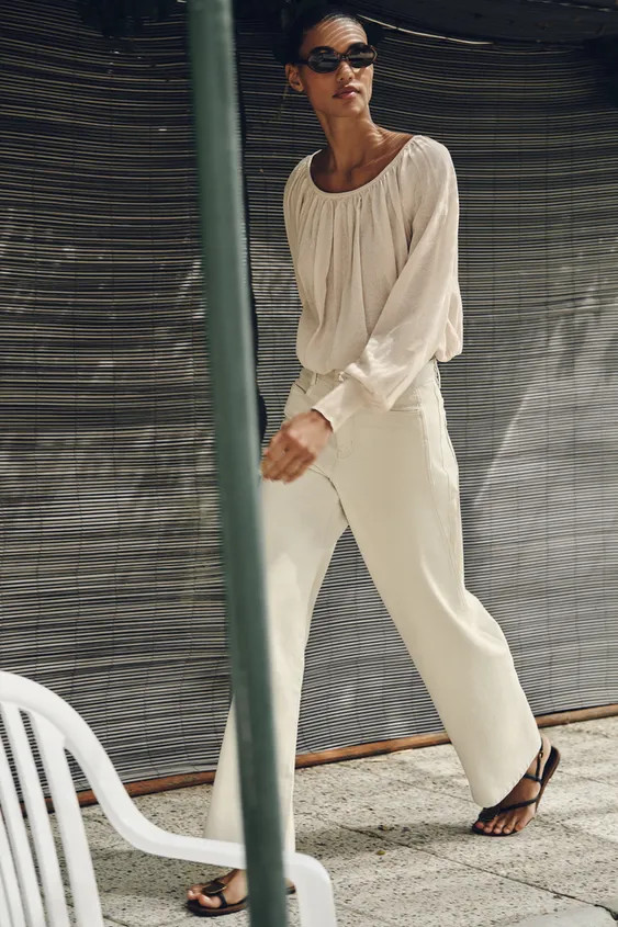 Z1975 HIGH WAIST WIDE LEG JEANS | Zara US