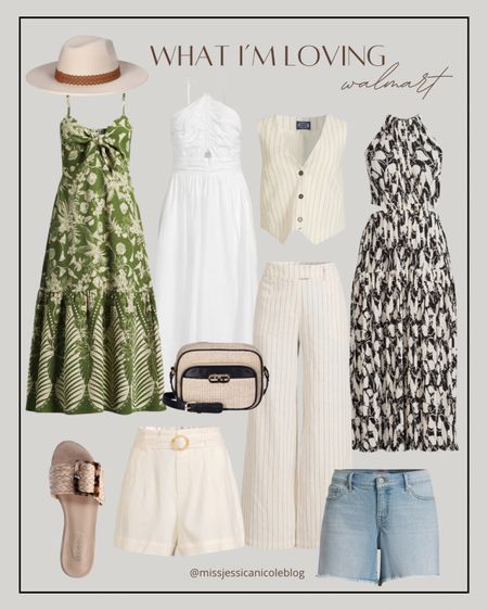 What I’m loving at Walmart, Walmart fashion, vacation outfits, summer dresses, woven sandals, linen vest and pants, trouser shorts, jean shorts, trending, summer outfits 

#LTKStyleTip #LTKSeasonal #LTKFindsUnder50