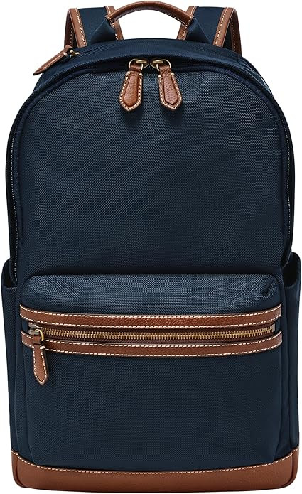 Fossil Men's Buckner Leather Backpack for Men | Amazon (US)