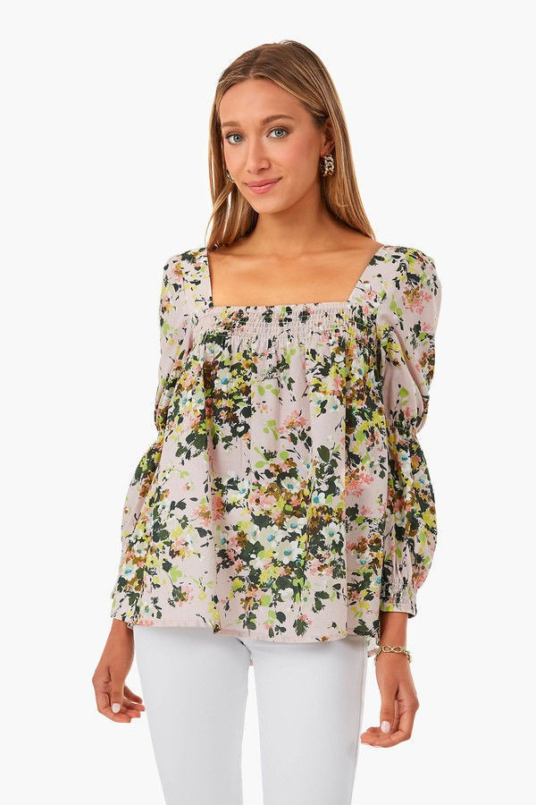 Blush Meadows Tilly Blouse | Tuckernuck (US)