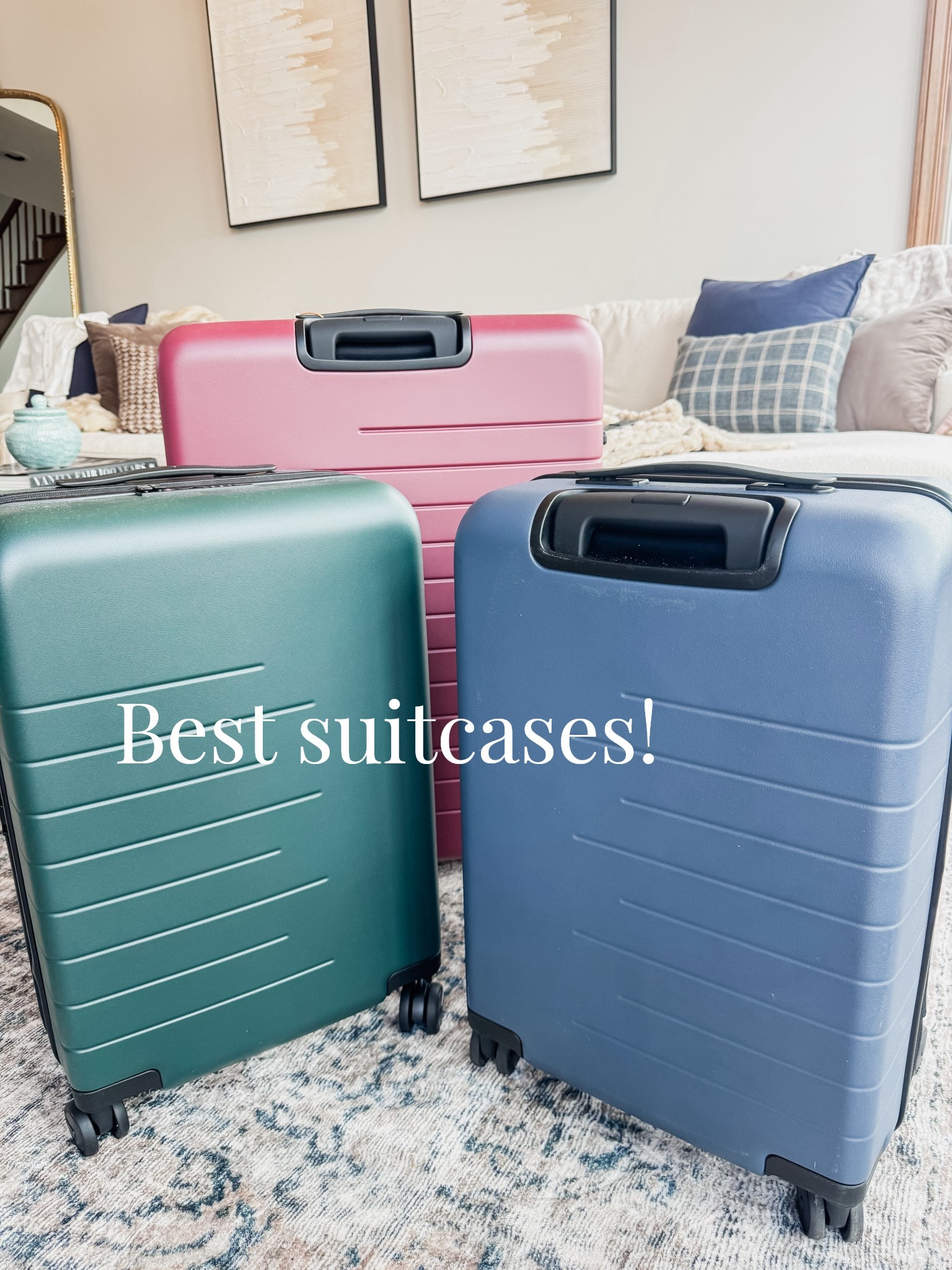 My favorite suitcases. Variety of sizes & colors. Ultra light! Sturdy polycarbonate. 360 spinner wheels  

#LTKTravel #LTKSaleAlert