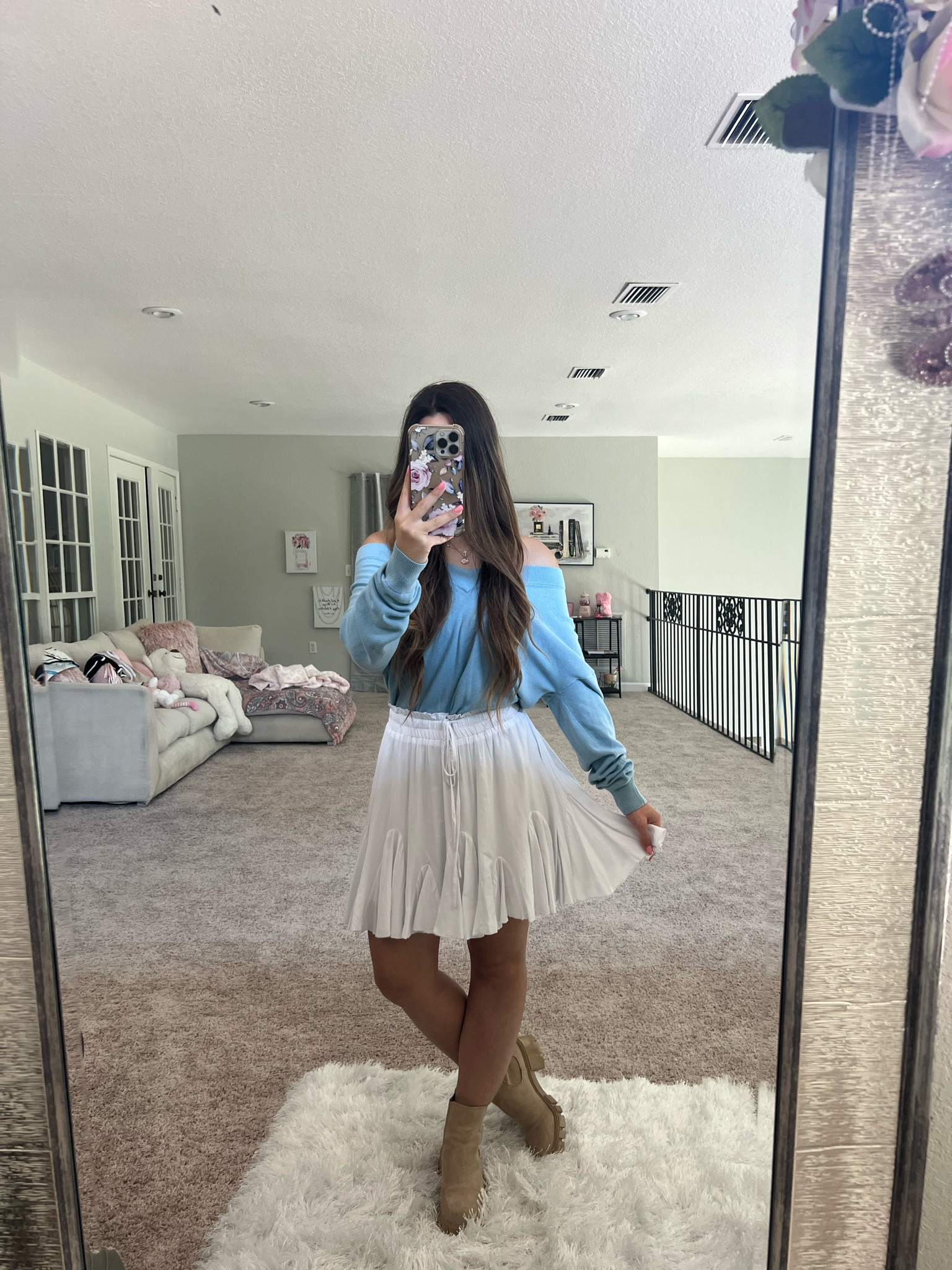 The NSale (Nordstrom Anniversary Sale) is open to all tiers now: Influencer, Ambassador, and Icon. This gorgeous treasure and bond v-neck sweater is so gorgeous, comes in so many colors and has a baggy fit. Also love these steve madden booties, wore them alomst everyday to campus. Both pieces part of the nsale.
This Nordstrom sale has so many gorgeous Fall pieces and styles; nsale best sellers are always the sweaters, blazers, coats, jeans, boots, booties, jewelry, skincare, makeup, haircare + hair tools, and cardigans. Shop the sale now to get the nsale pieces that run out quickly. Xoxo

#sweater #boots #booties #sweatshirt #skirt #nsale #nordstrom #amazon #aeropostale #conair #nordstromsale #deals #fall fall fashion #ootd leather jacket, trench coat, otk boots, white skirt, college girl style, fall everyday style

#LTKxNSale #LTKshoecrush #LTKsalealert