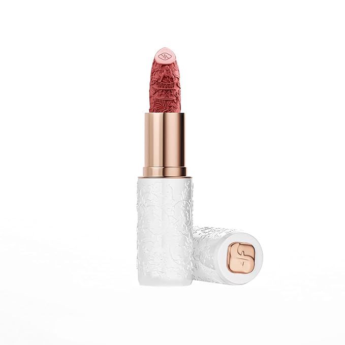 FLORASIS Blooming Rouge Porcelain Lipstick M303 Peach Red Glaze | Amazon (US)